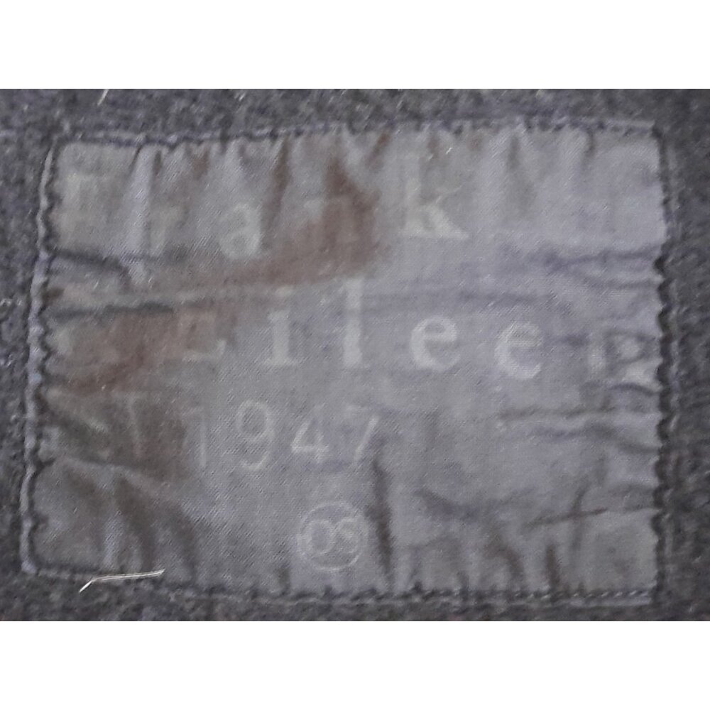 Frank & Eileen OS Olive Capelet Shirt Raw Hem Edges Grunge Oversized Comfy Black - Picture 5 of 9